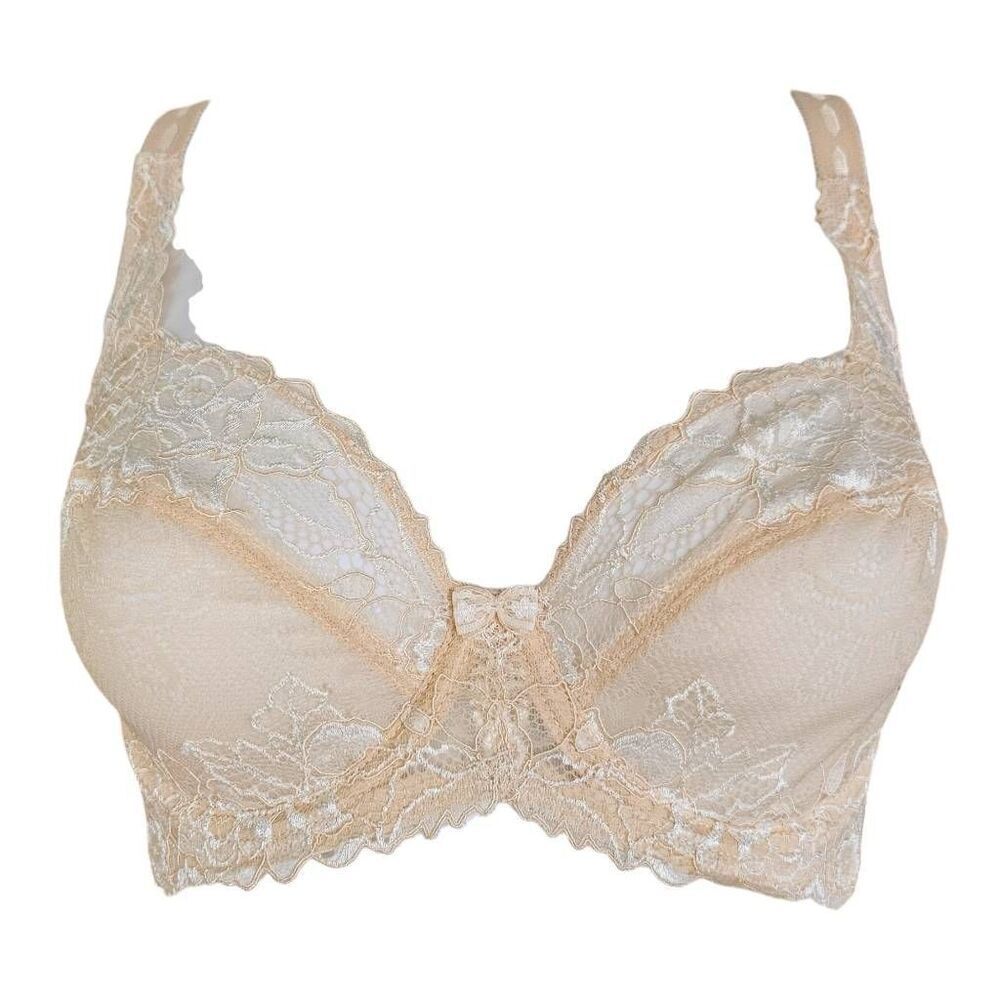 coquette nude lace bra - Picture 2 of 5